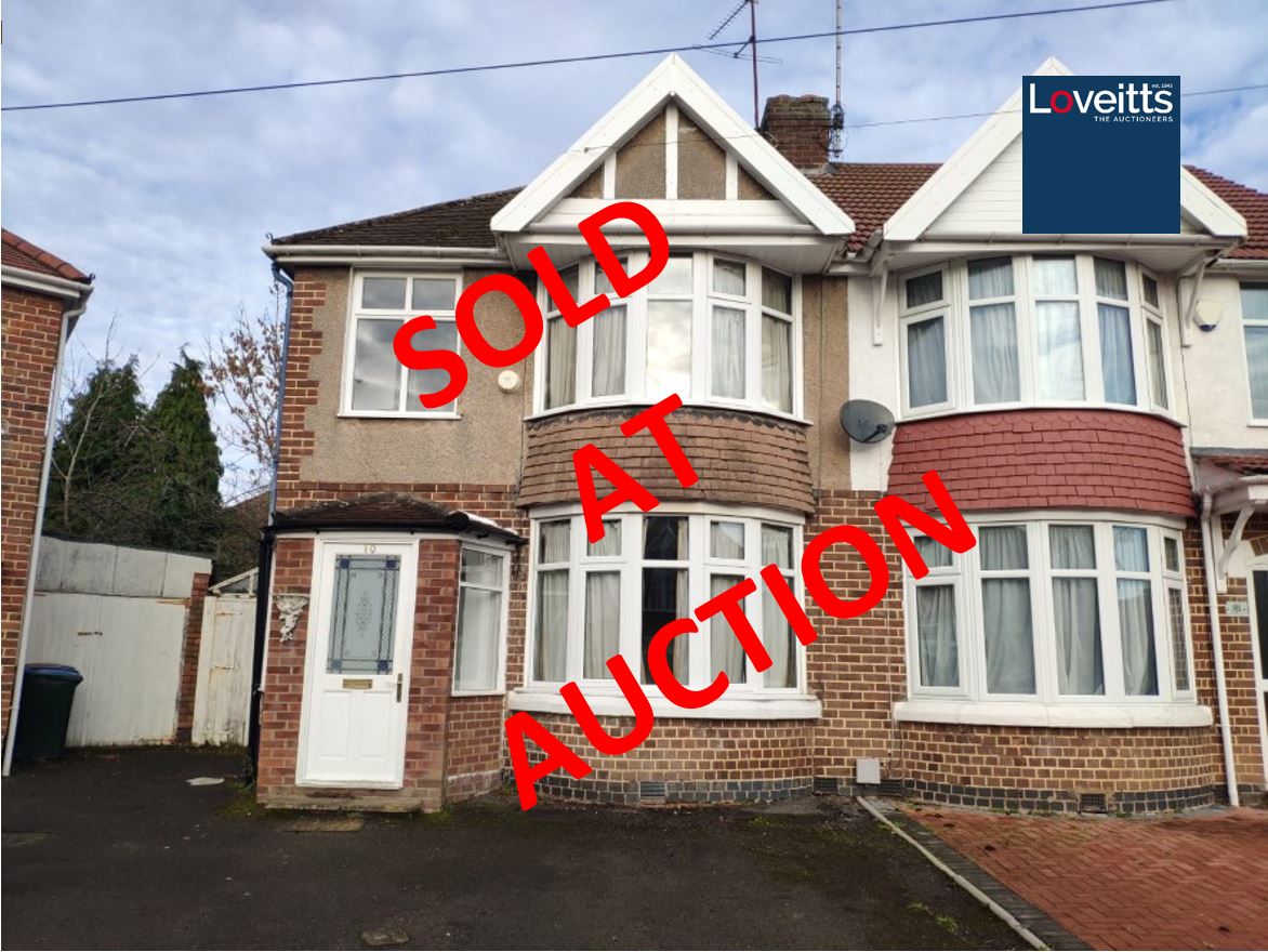 Loveitts Auctions 10 The Countess's Croft, Cheylesmore, Coventry