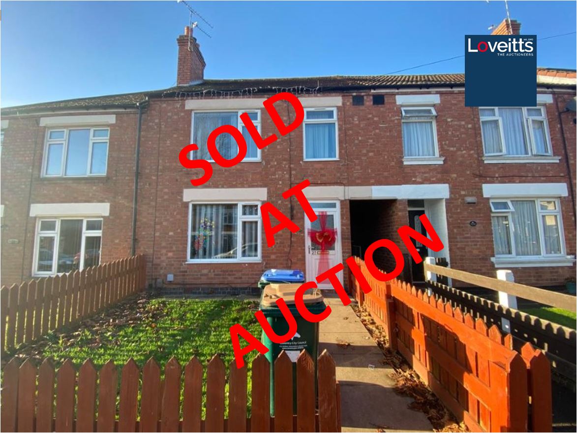 Loveitts Auctions 27 Heathcote Street, Radford, Coventry, West Midlands CV6 3BL