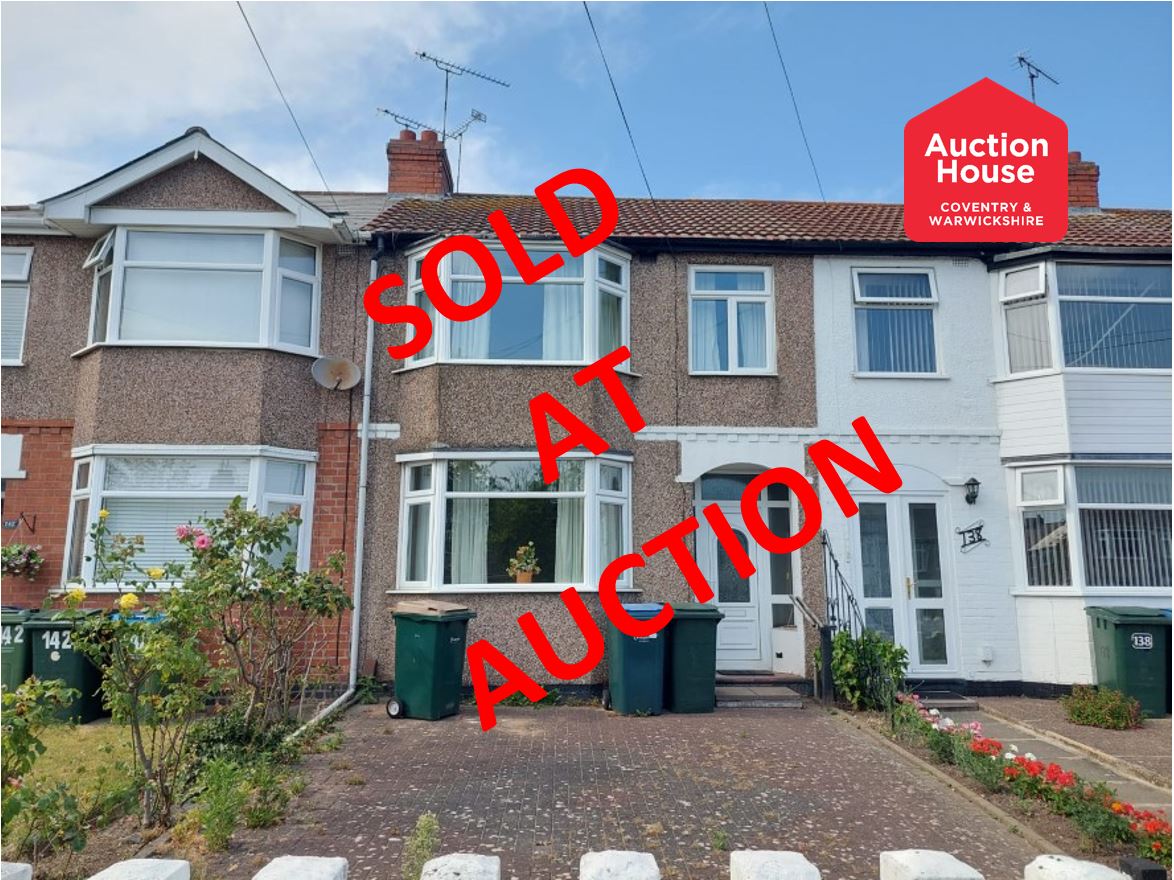 Loveitts Auctions 140 Roland Avenue, Holbrooks, Coventry, West Midlands CV6 4LX