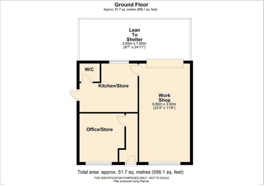 Floorplan 0 forUnit 4, Whittington Works, Chesterfield