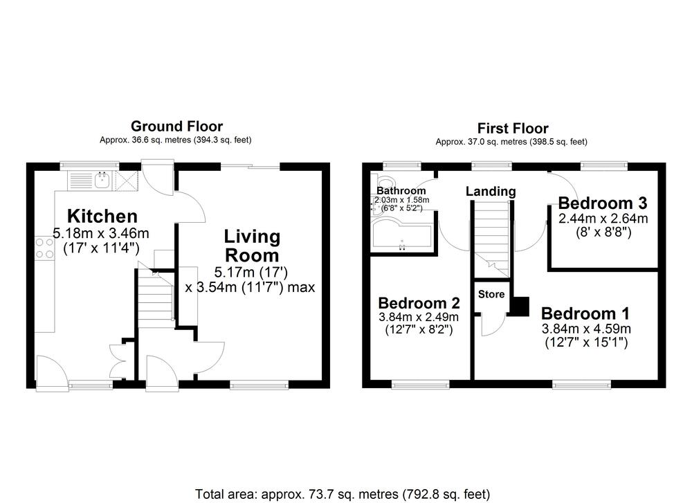 Floorplan 0 for18 Toppham Drive, Sheffield
