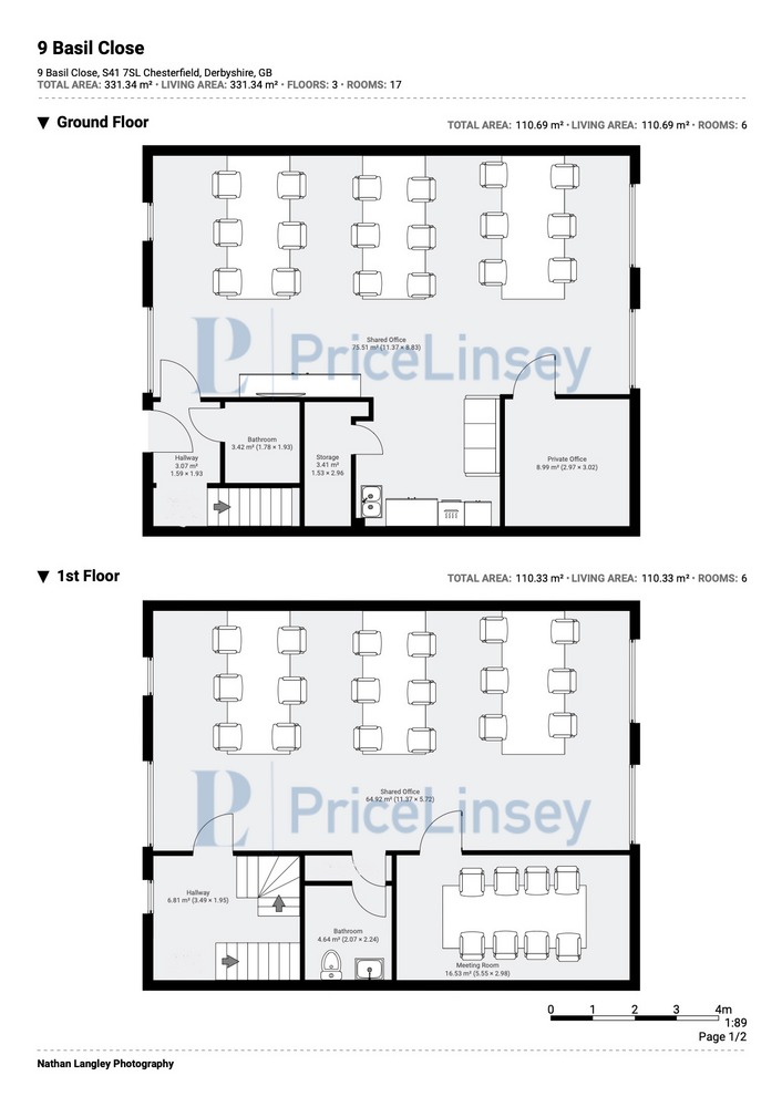 Floorplan 0 forUnit 9, Royal Court, Chesterfield