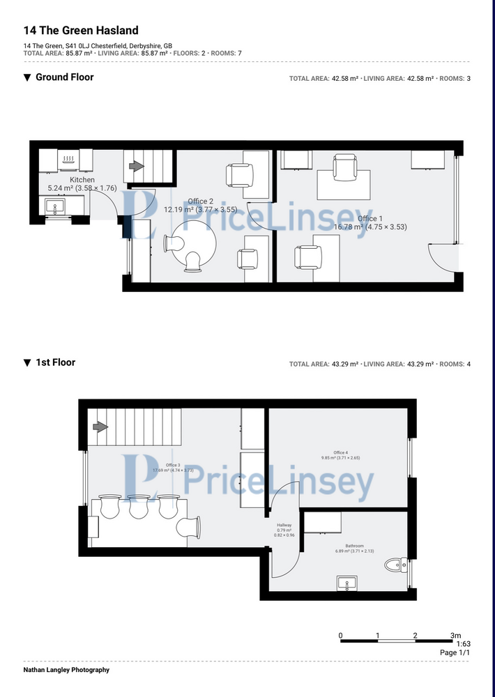 Floorplan 0 for14 The Green, Hasland, Chesterfield
