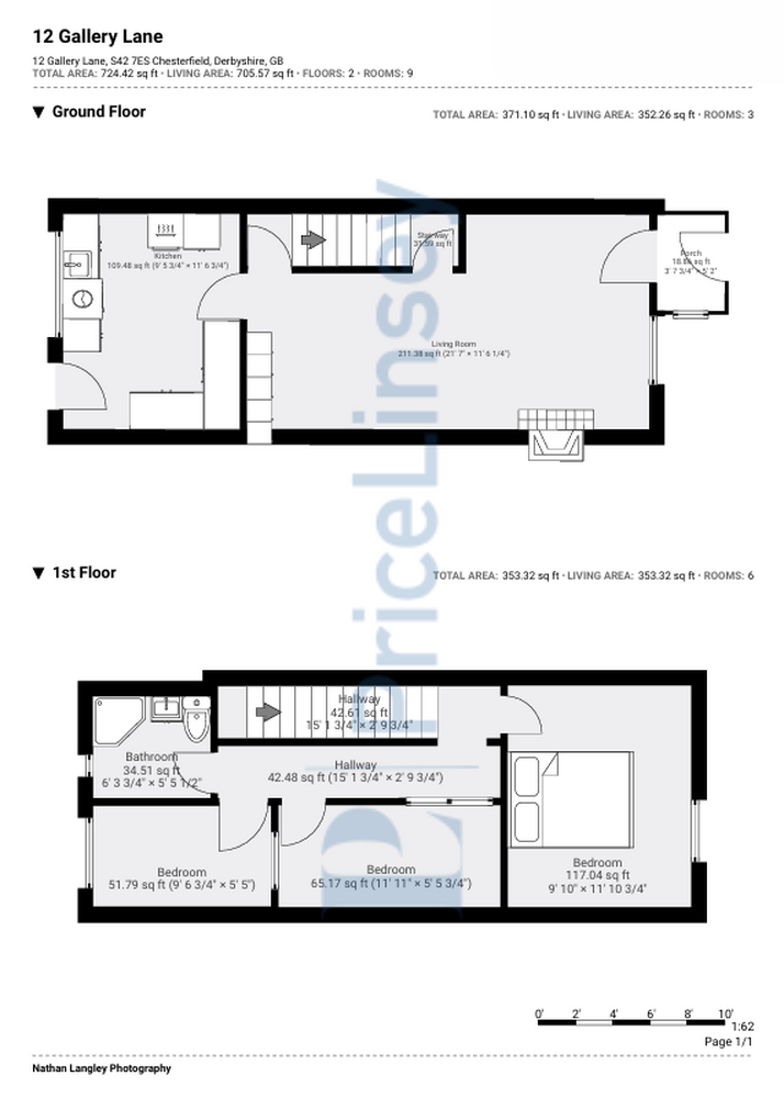 Floorplan 0 for12 Gallery Lane, Holymoorside, Chesterfield