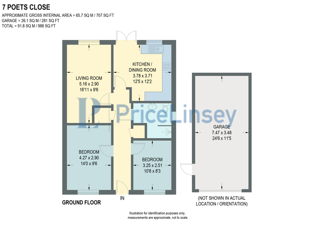Floorplan 0 for7 Poets Close, Holmewood, Chesterfield